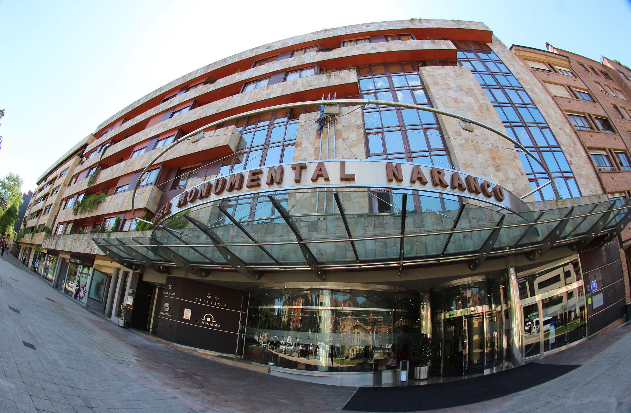 Silken Monumental Naranco Hotell Oviedo Eksteriør bilde